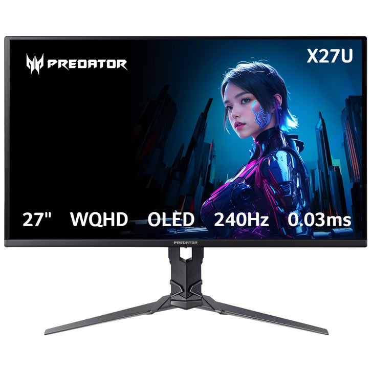 ディスプレイ・モニター本体 Acer Predator X27U X27Ubmiipruzx 240Hz Acer 26.5