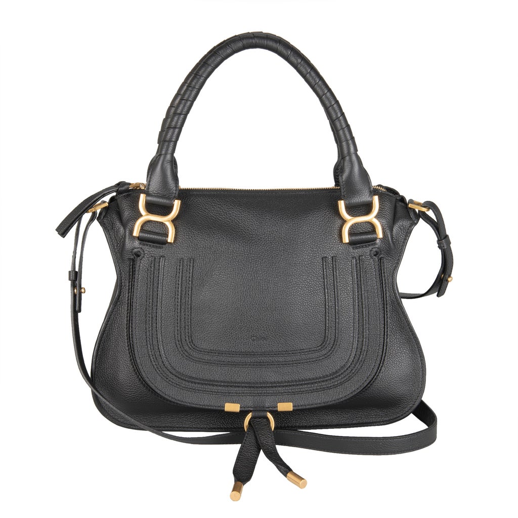 Chloe 美品　　Marcie 2wayバッグ Chloe Marcie Med Double Carry Bag, Black | Costco