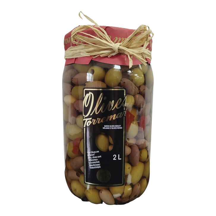 [美品]BOX COMP HATA JACKMAN Torremar Queen Medley Olives, 1.9 Kg | Costco