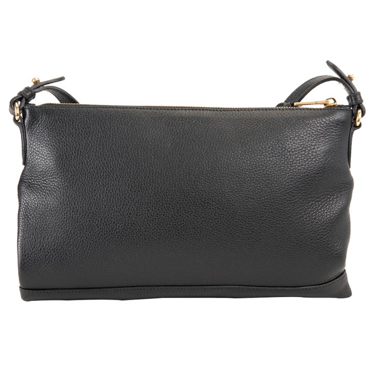 Prada Leather Shoulder Bag, Black | Costco