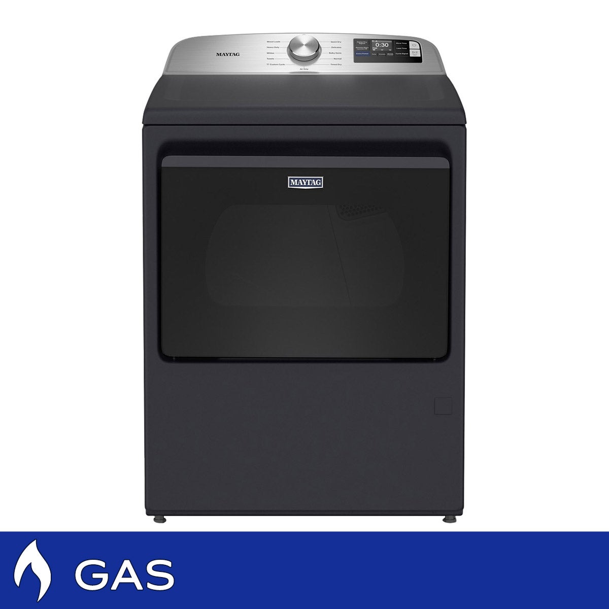 Maytag 7.4 cu. ft. Smart Gas Dryer with Extra Power Button