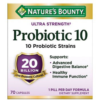 Nature’s Bounty Probiotic 10