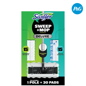 Swiffer Sweep + Mop Deluxe Sweeping Kit