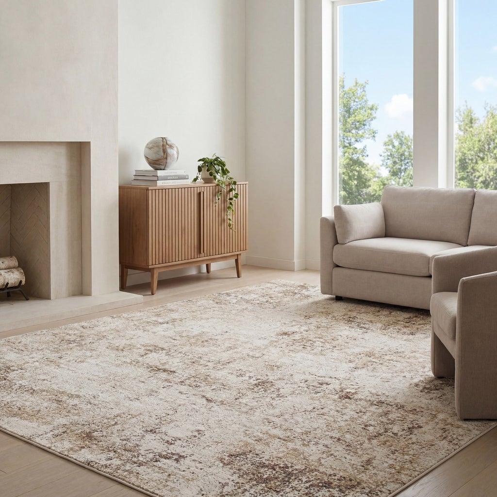 Surya Somerset Rug Collection, Ashdown Ivory, 6'7” x 9'6” | Costco