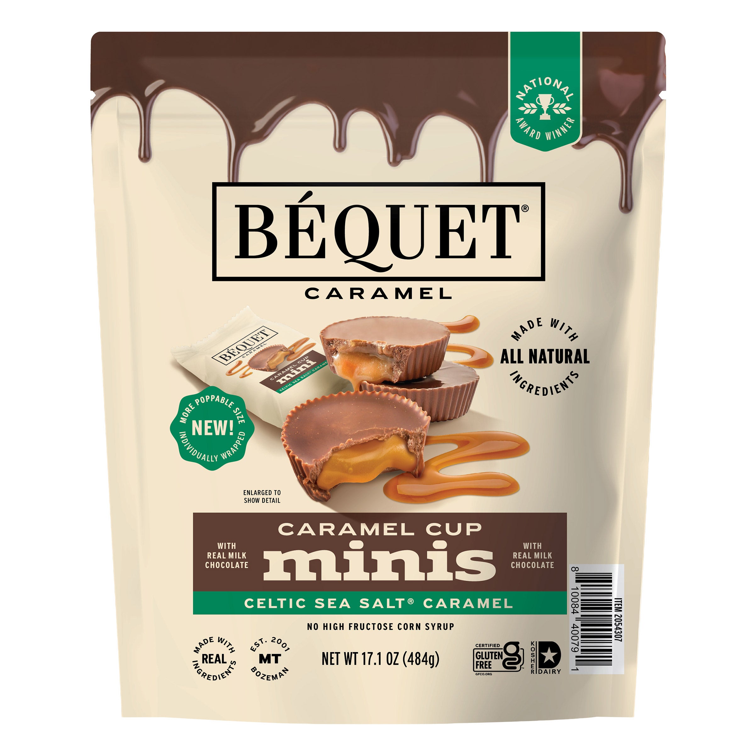 BEQUET CARAMEL CUPS 17.1 OUNCES