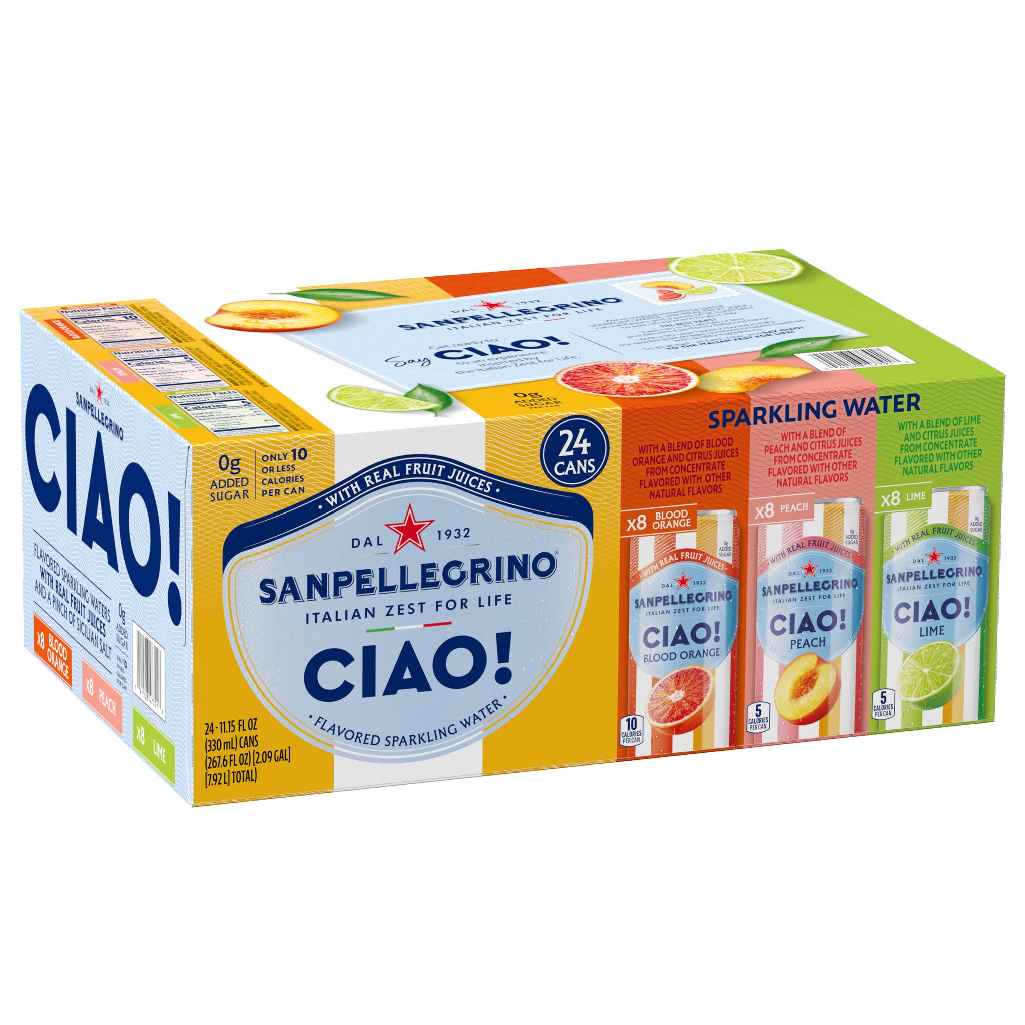 Sanpellegrino Ciao! Flavored Sparkling Water