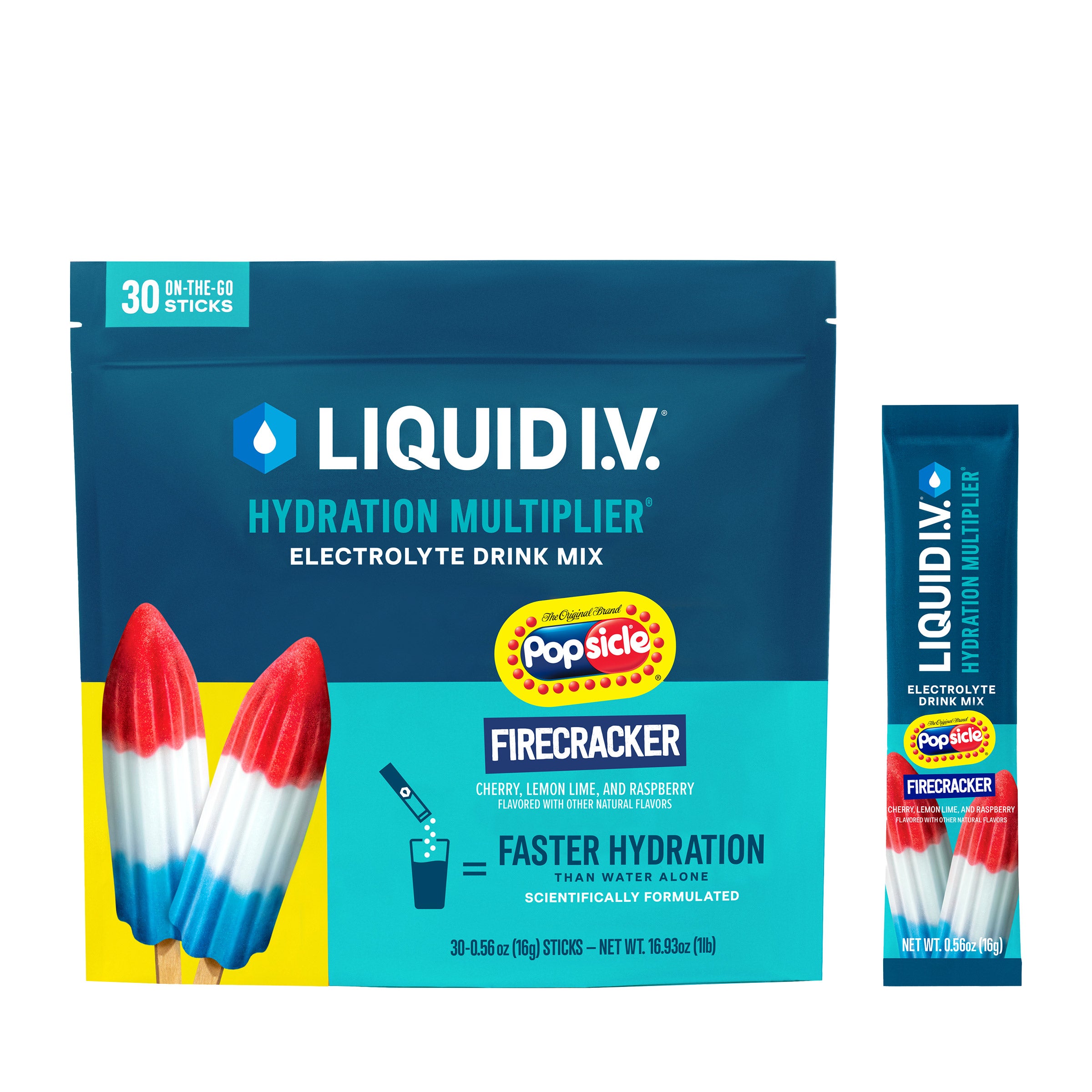 Liquid I.V. Hydration Multiplier, 30 Individual Serving Stick