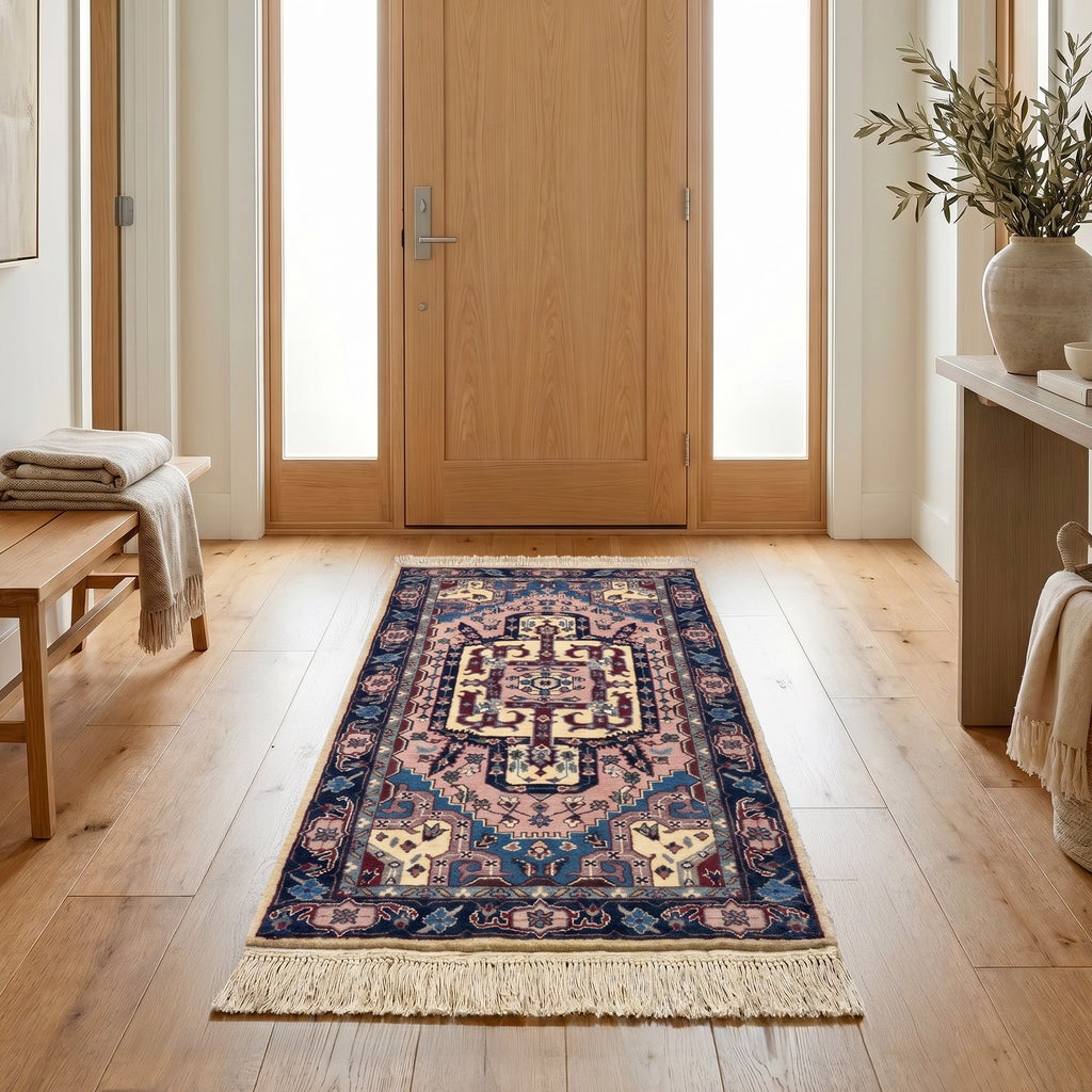 Montacute Hand Knotted Area Rug, Tivoli Light Mauve, 2' x 4' | Costco