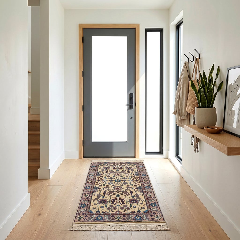 Montacute Hand Knotted Area Rug, Porto Ivory, 2' x 4' | Costco