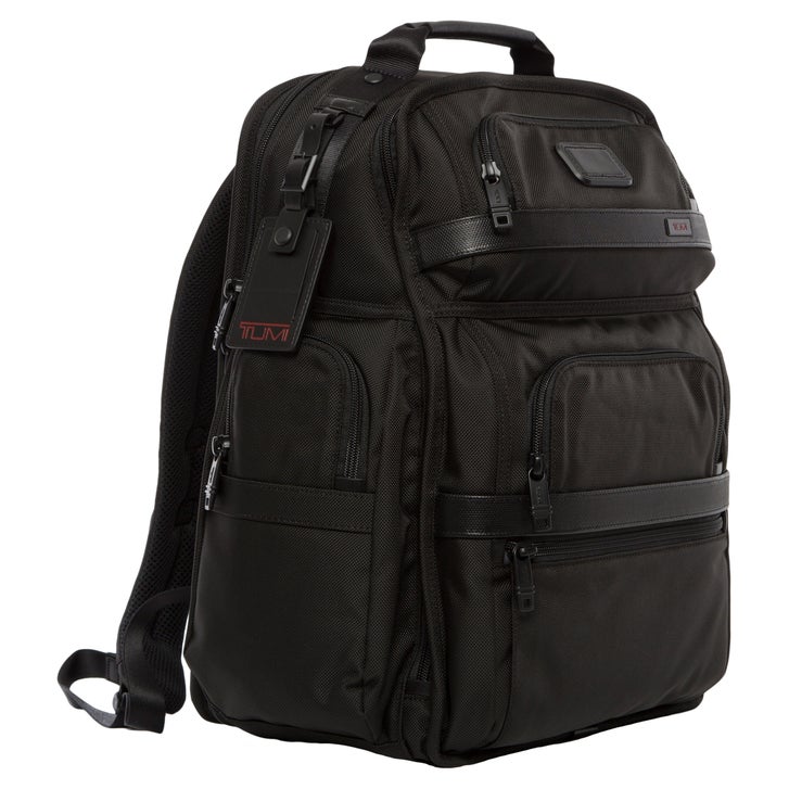 business backpack tumi - Alpha Brief Pack - Men's and Women's Work and Travel Laptop with Padded Adjustable Strap - Fits Up to 15" Screen or longer trips TUMI Voyageur Leather Raina Backpack