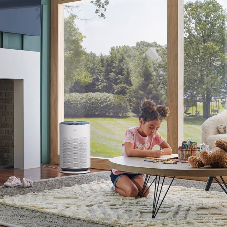 LG PuriCare Smart Air Purifier with Wi-Fi and True HEPA Filter