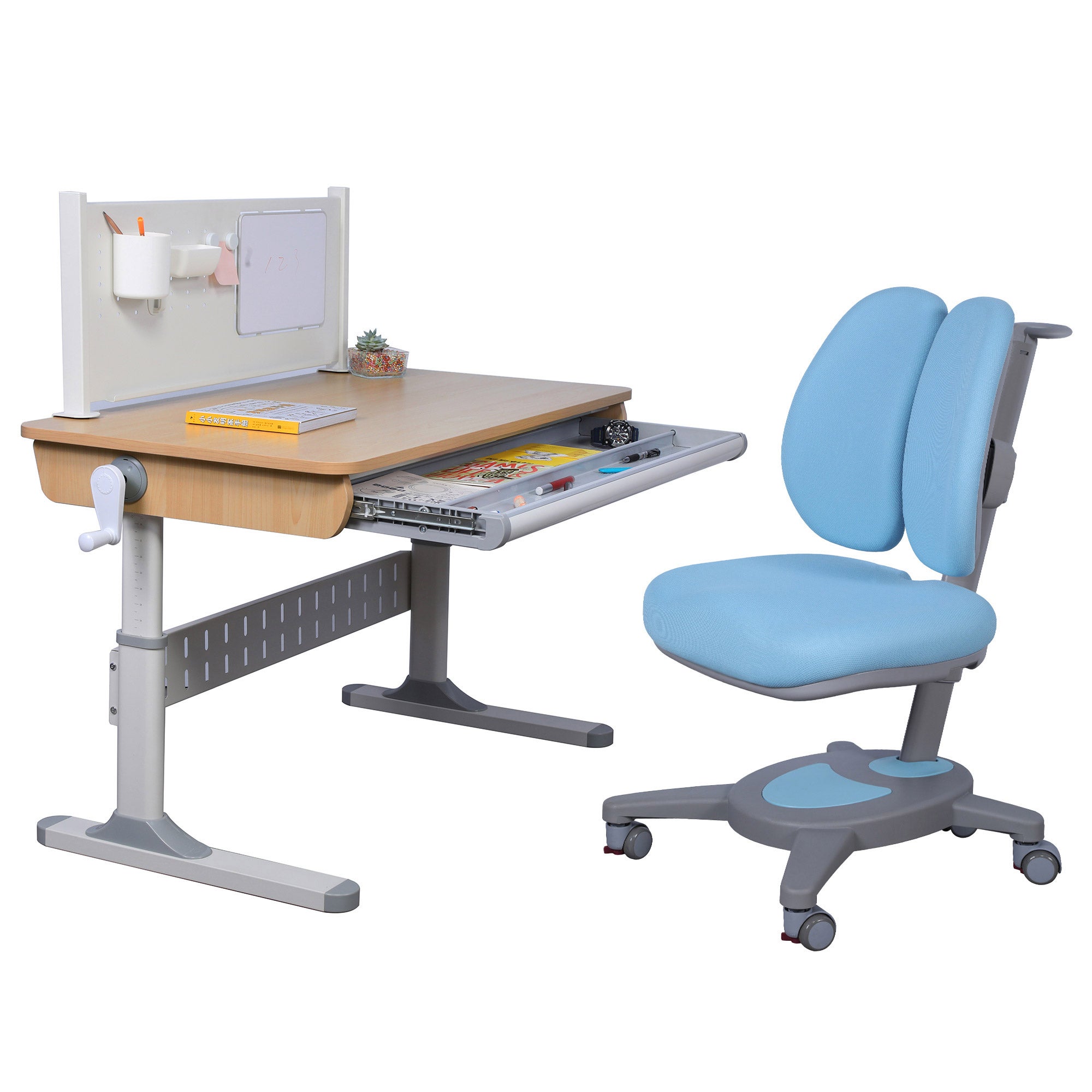 ApexDesk NK Series 43” Height Adjustable Desk and Chair Set | Costco