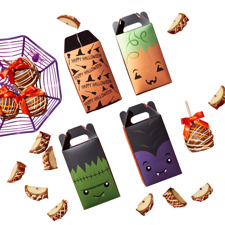 Mrs. Prindables Cool Ghouls Halloween Caramel Apple Gift Set, 8