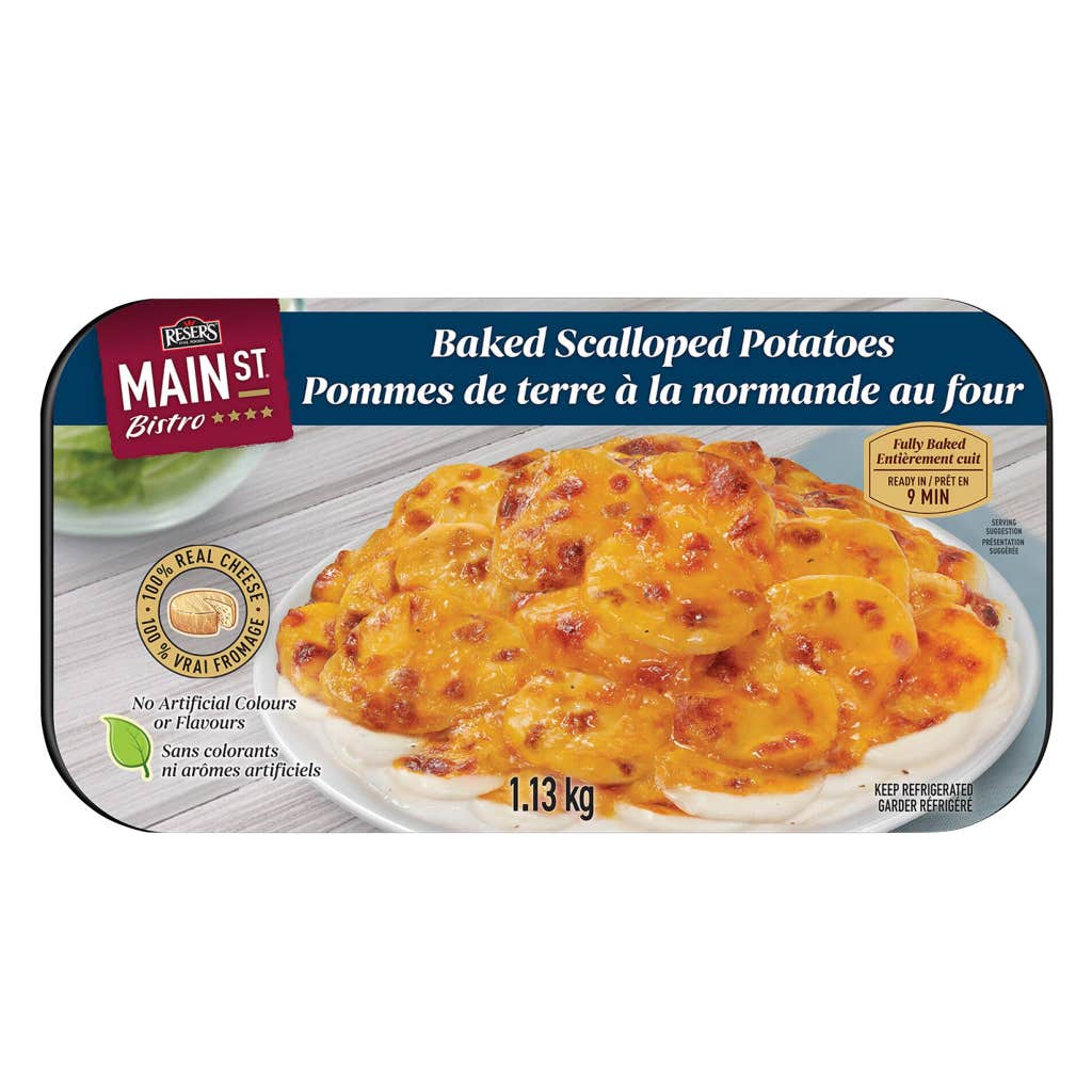 Reser’s Main St. baked scalloped potatoes