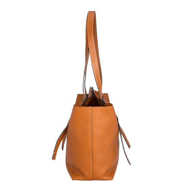 Chloe　切り落とし10袋　4000g Chloe Darryl Tote Bag, Caramel Brown | Costco