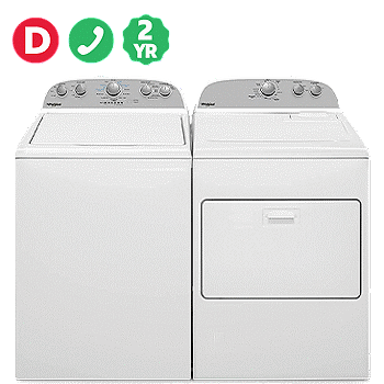 Select Whirlpool Laundry Appliances