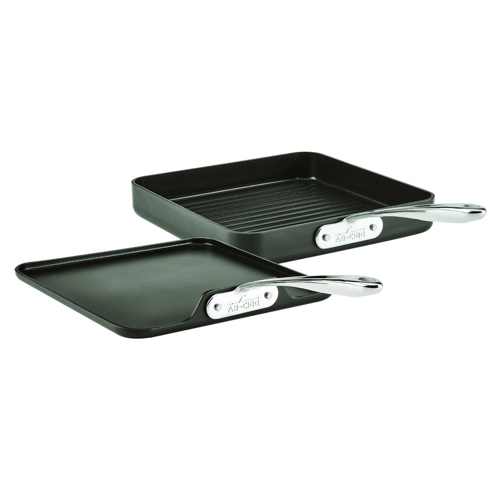 All-Clad 2-piece Grill and Griddle Set | Costco