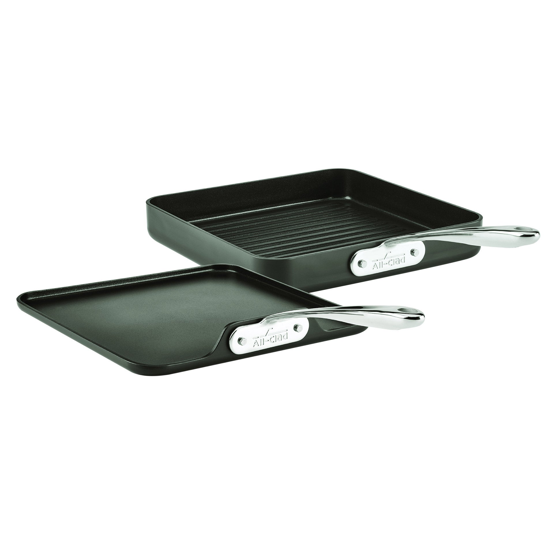 All-Clad 2-piece Grill and Griddle Set | Costco