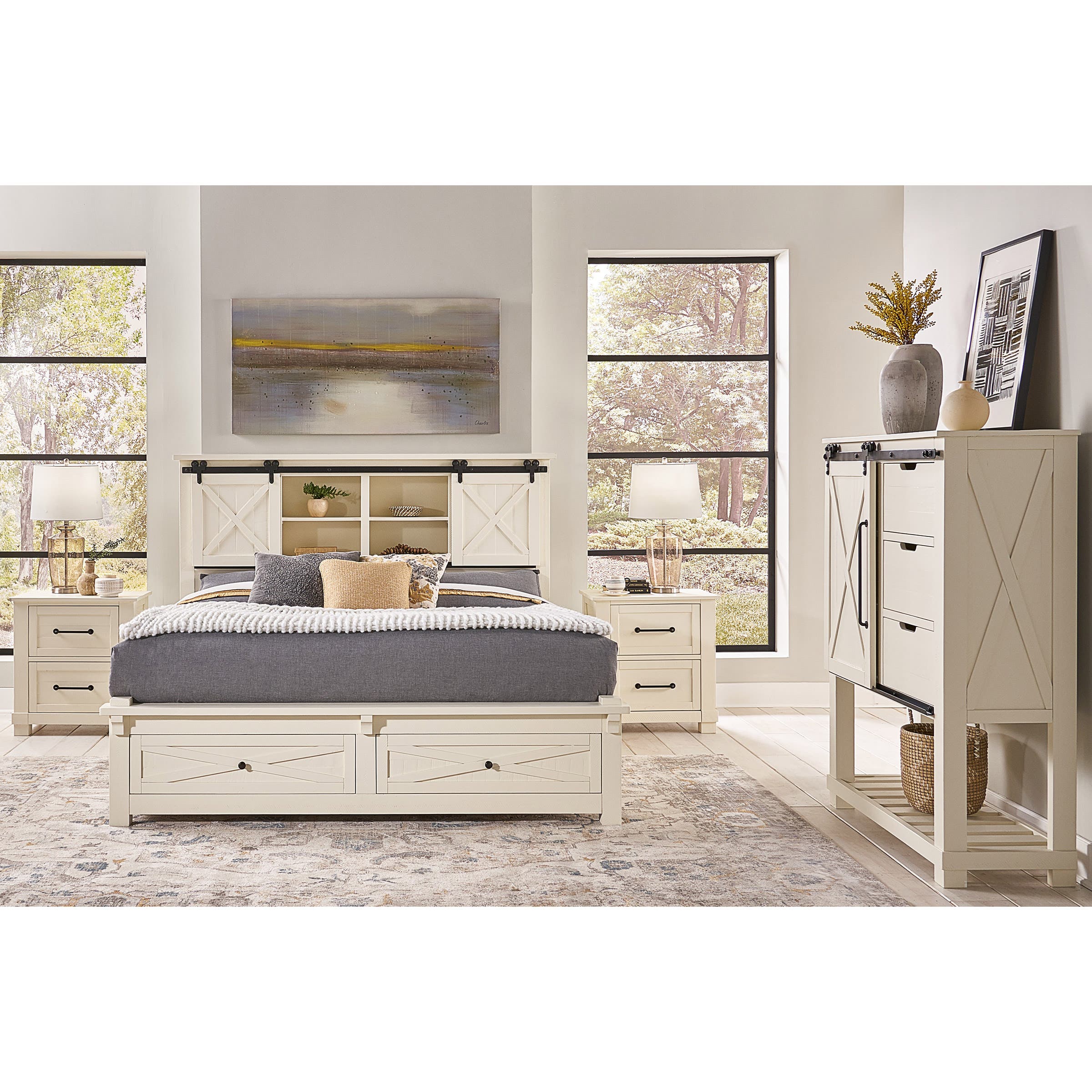 Alpine Ridge Bedroom Collection in Cream | Costco