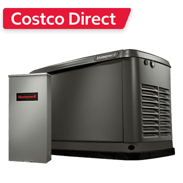 Honeywell 22kW Home Standby Generator with Transfer Switch