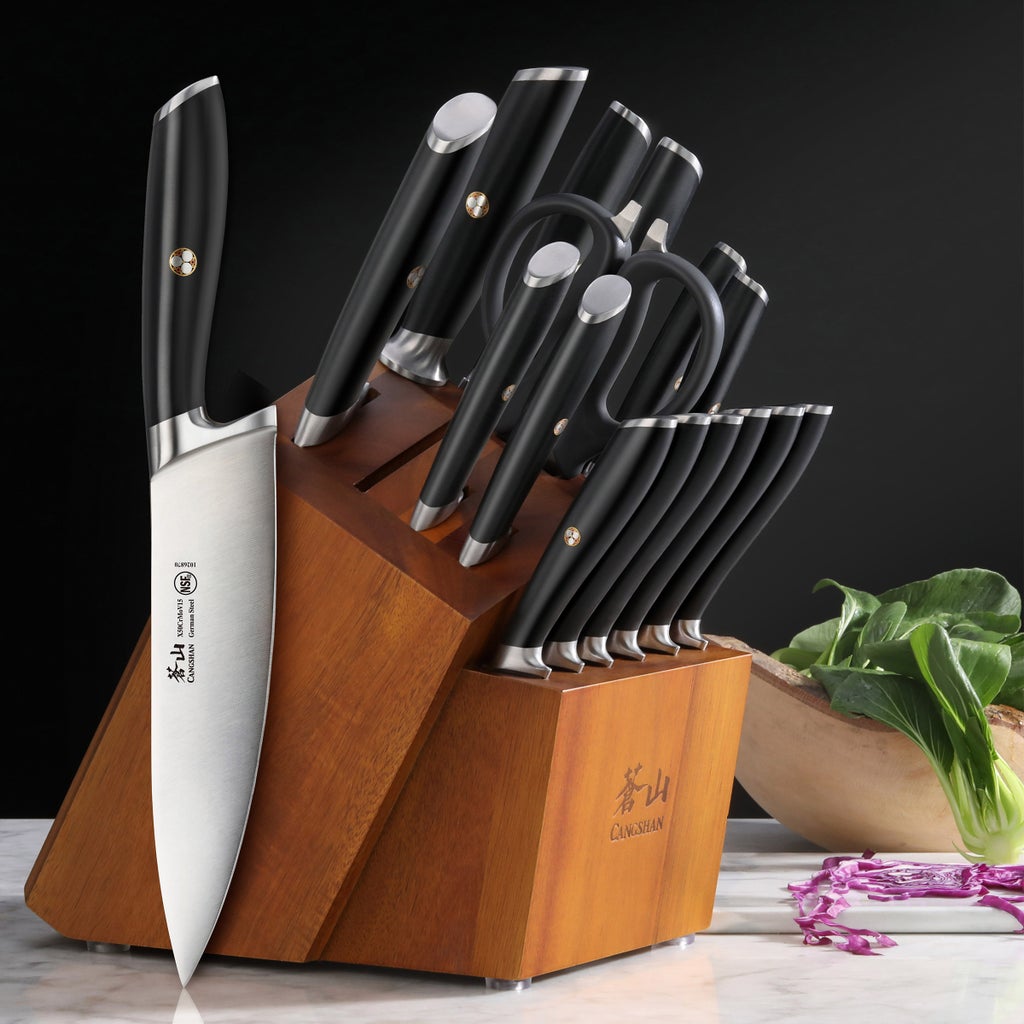 Cangshan L Series 17-piece German Steel Forged Knife Set | Costco