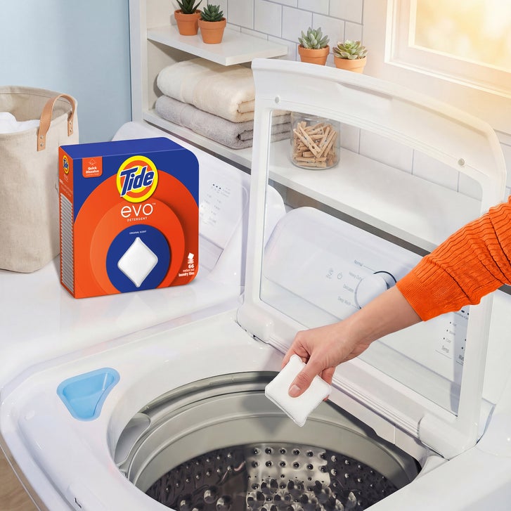 Tide Evo Laundry Detergent Tiles, Original, 66-count | Costco
