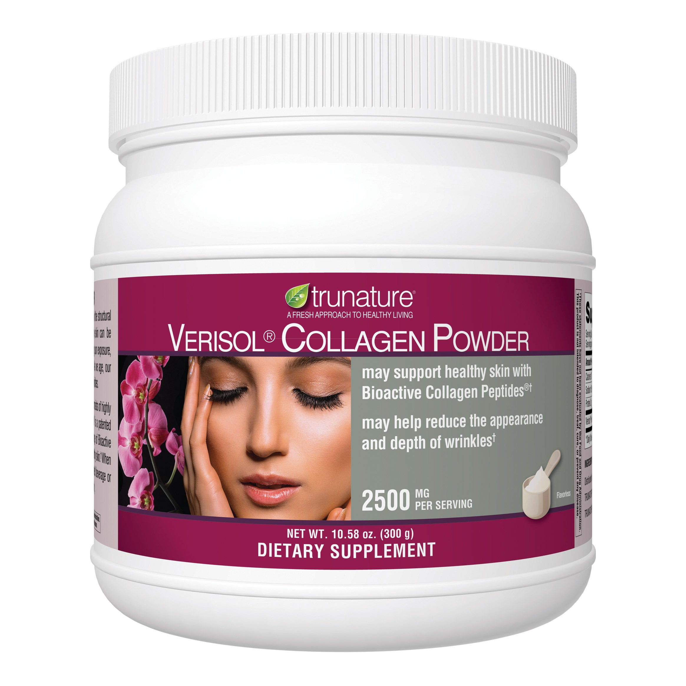 trunature Verisol Collagen Powder 2,500 mg, 10.58 oz