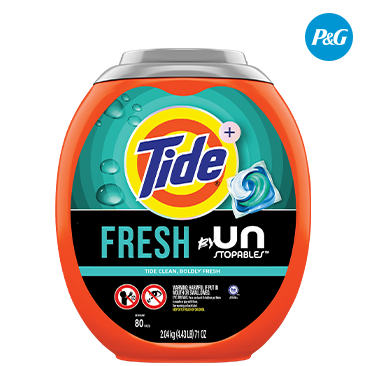 Tide Unstopables Fresh PODS Laundry Detergent