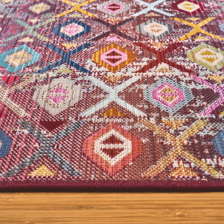 Sierra Indoor/Outdoor Area Rug, Ohlone Red, 7'10” x 10' | Costco