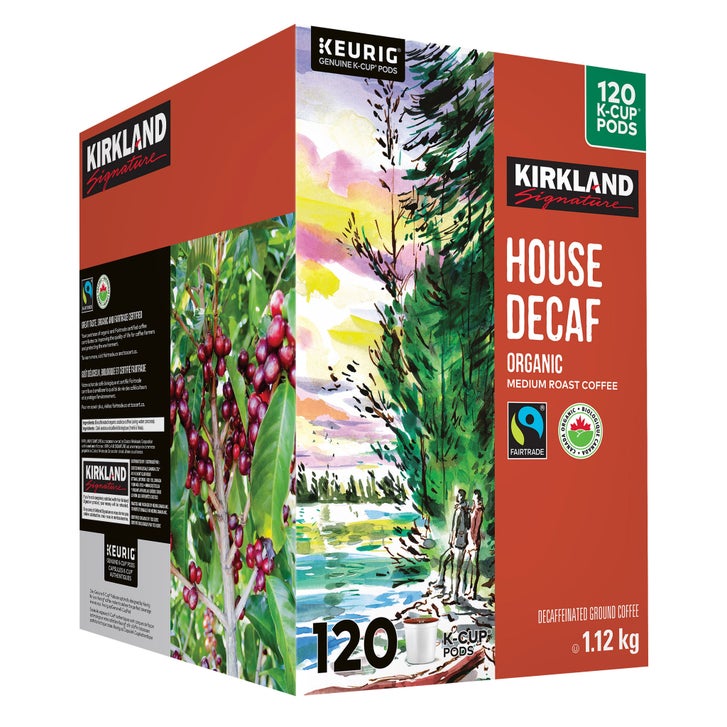 Kirkland Signature Organic Decaffeinated Fair Trade Coffee K-Cups