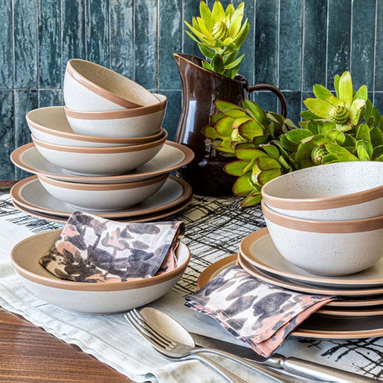 overandback Stardust 16-piece Dinnerware Set | Costco