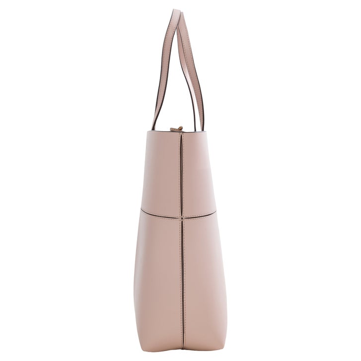 Tory Burch Block-T Tall Tote, Shell Pink | Costco