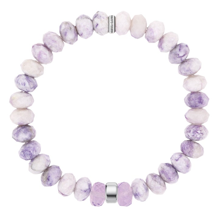 Sheryl Lowe Tiffany Jasper Stone & Amethyst Beaded Bracelet | Costco