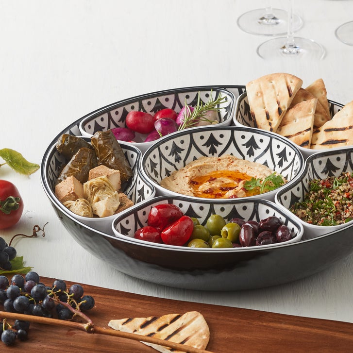 7-piece Melamine Lazy Susan with Cover | Costco