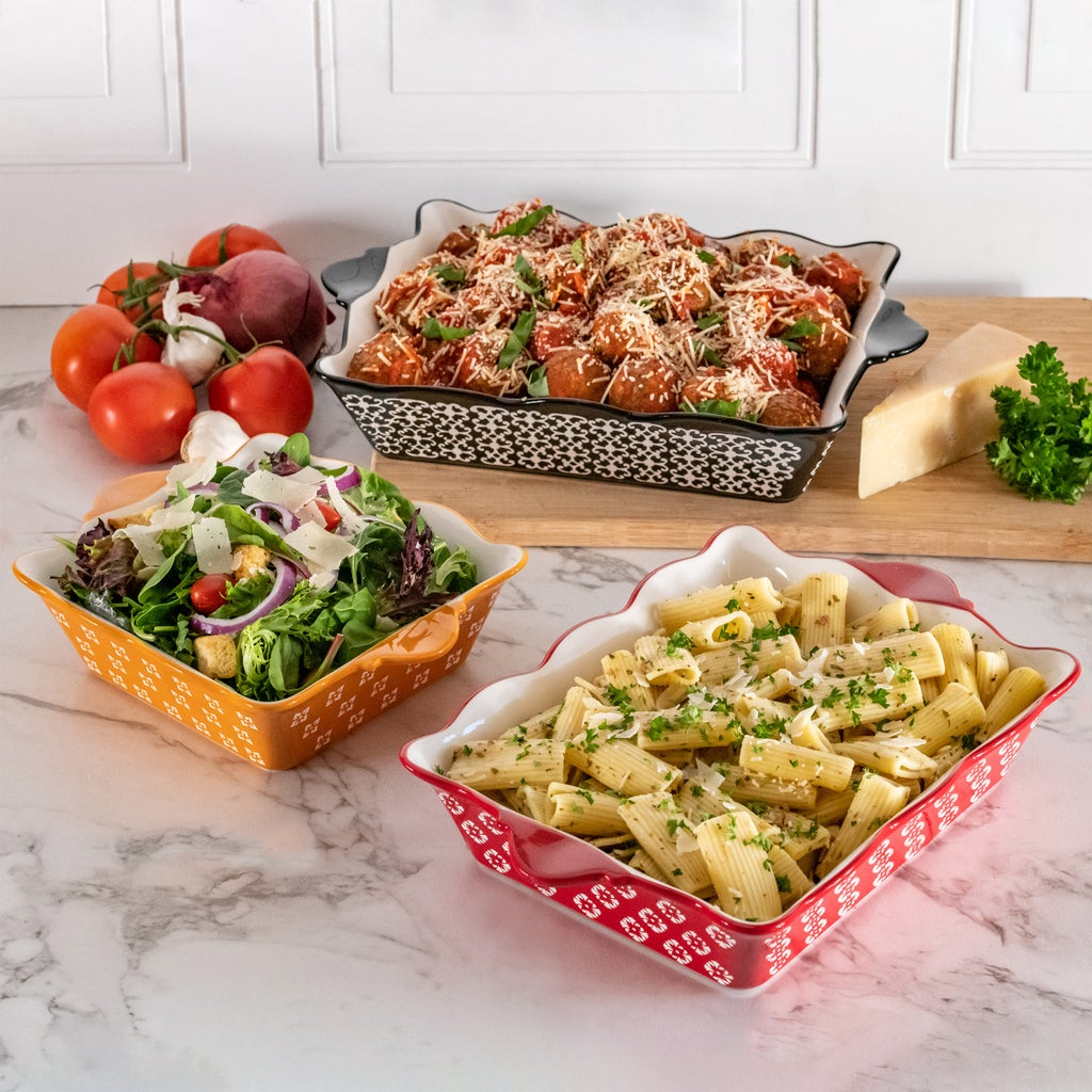 Baum Medley 3-Piece Oven-To-Table Bake & Serve Set | Costco