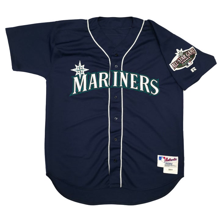 Ichiro Suzuki Autographed Seattle Mariners Game Used 2001 Rookie Year ...