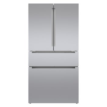 Bosch 800 Series 20.5 cu. ft. Counter Depth French 4-Door Bottom