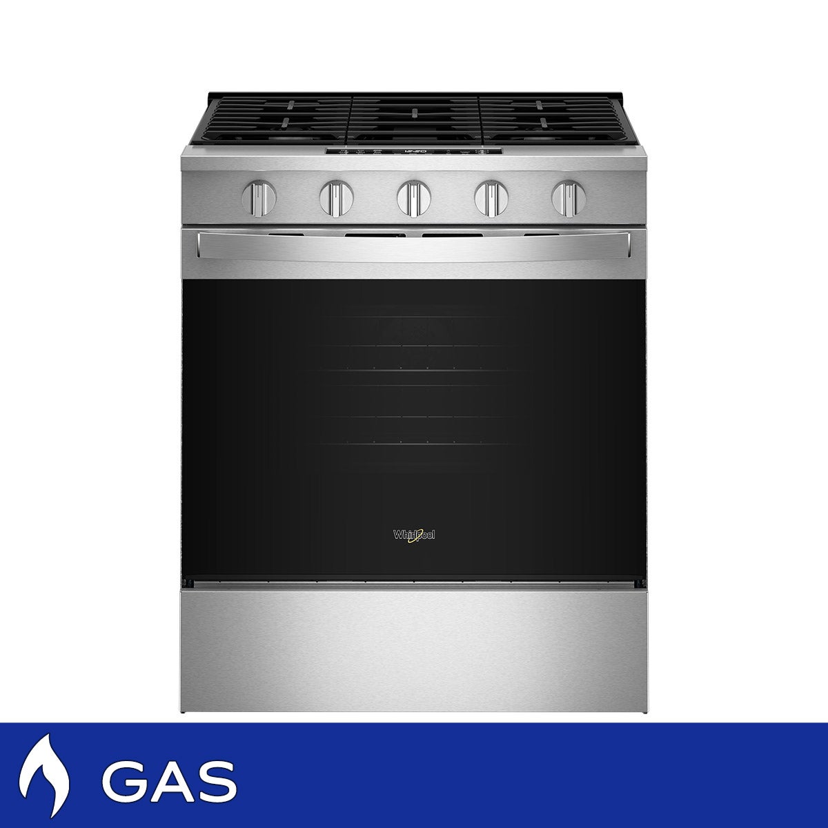 Whirlpool 5 cu. ft Gas Range with Air Cooking Technology