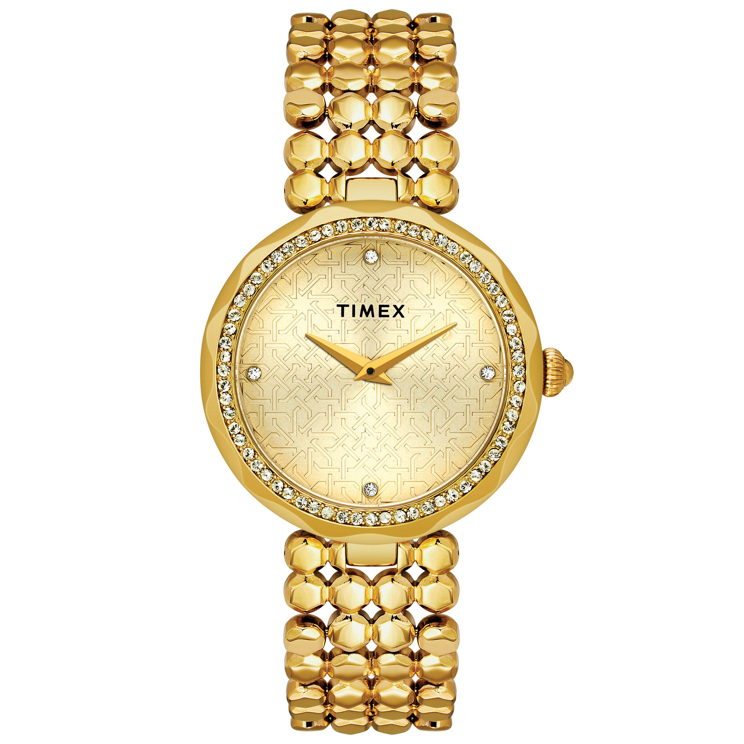 Timex Gold-tone Champagne Dial Ladies' Watch | Costco
