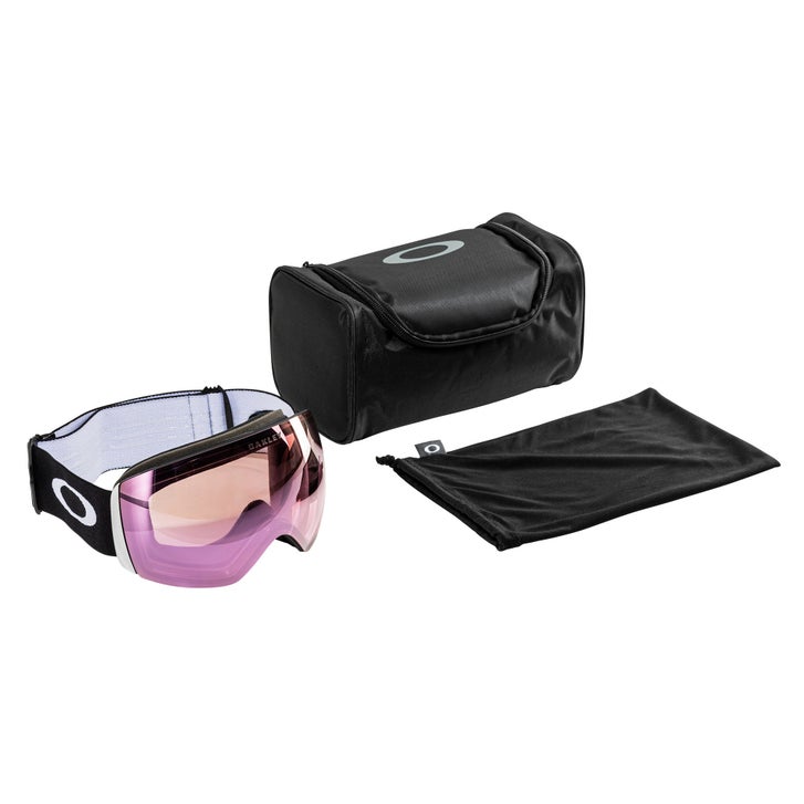 Oakley Flight Deck Snow Goggles, Hi Pink Iridium, Size L | Costco