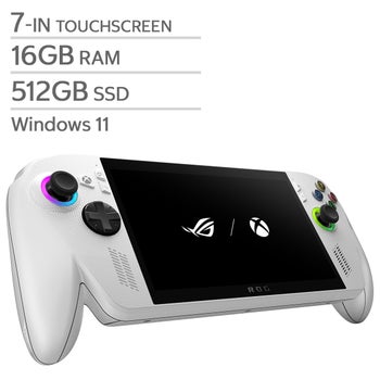 ASUS ROG XBOX Ally 7 in. Touchscreen Handheld Gaming Computer, AMD Ryzen Z2 A – 16 GB RAM, 512 GB SSD