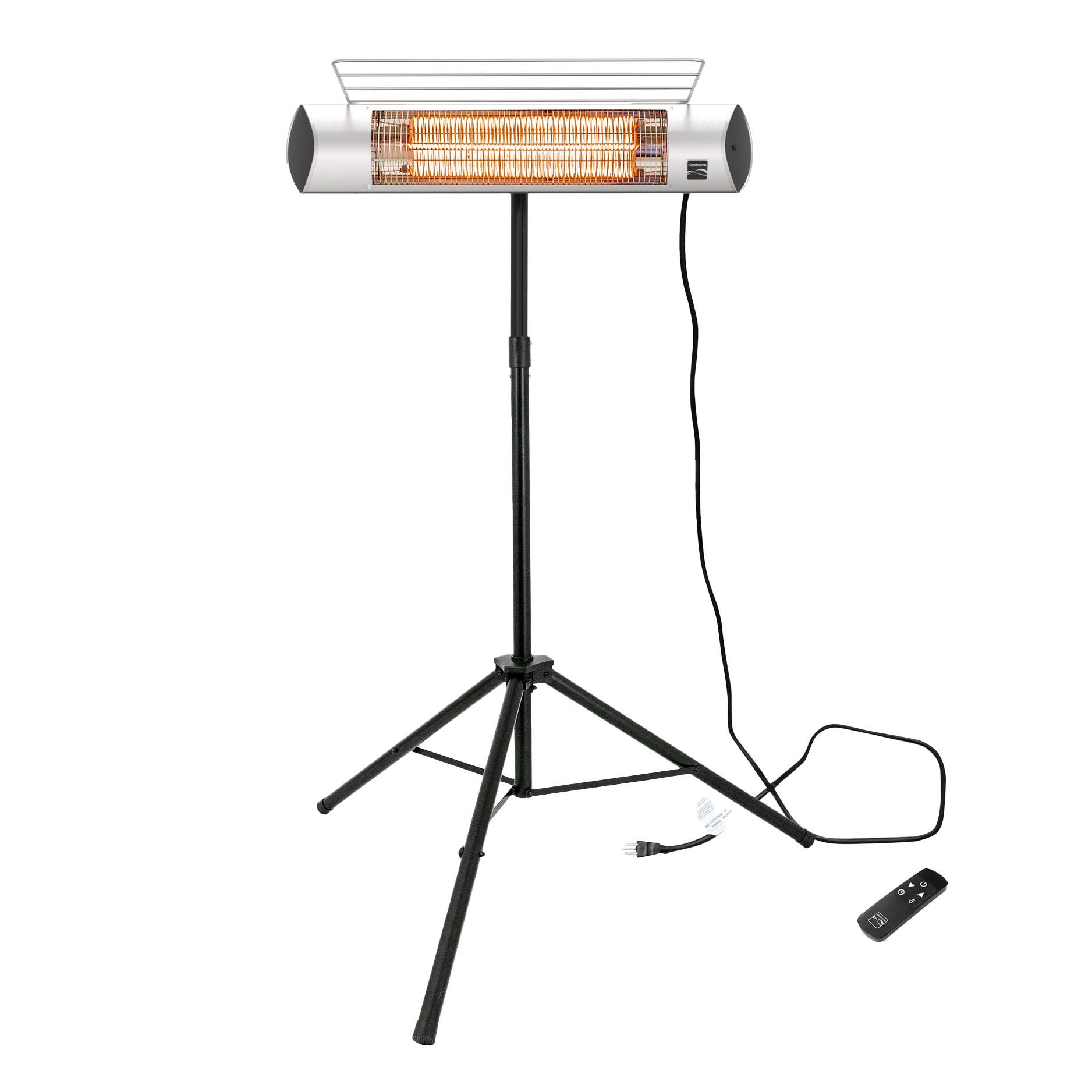 Kenmore Infrared Electric 1500W Carbon Portable Patio Heater with