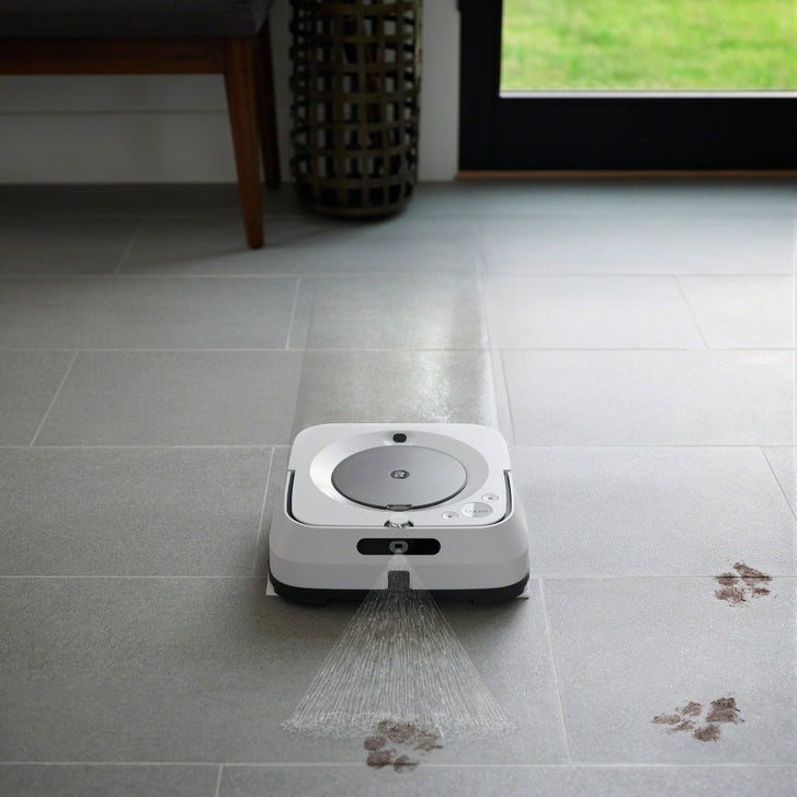 iRobot Braava Jet m6CB Robot Mop That Teams With Roomba Robot