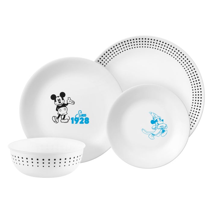 Corelle 16-piece Dinner Set, Mickey Mouse | Costco