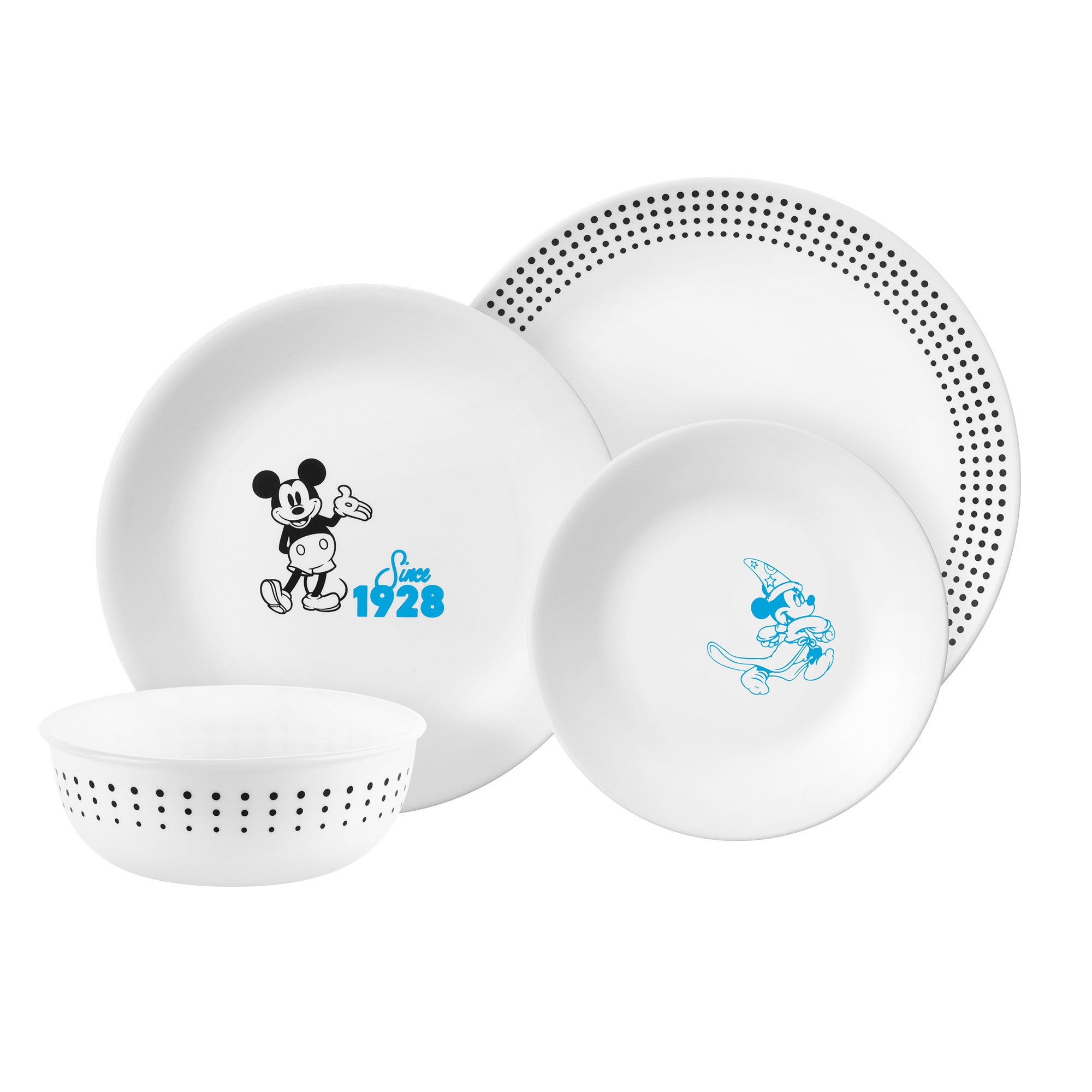Corelle 16-piece Dinner Set, Mickey Mouse | Costco