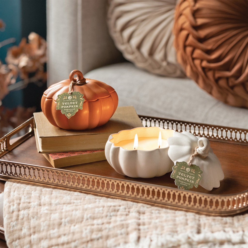 Northern Lights Ceramic 9 oz. Pumpkin Candle | Costco