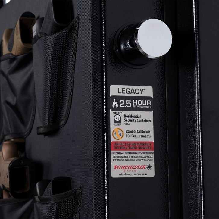 Winchester 52.4 cu ft. Legacy 53 Gun Safe, UL Rated Lock, Fire Rated ...
