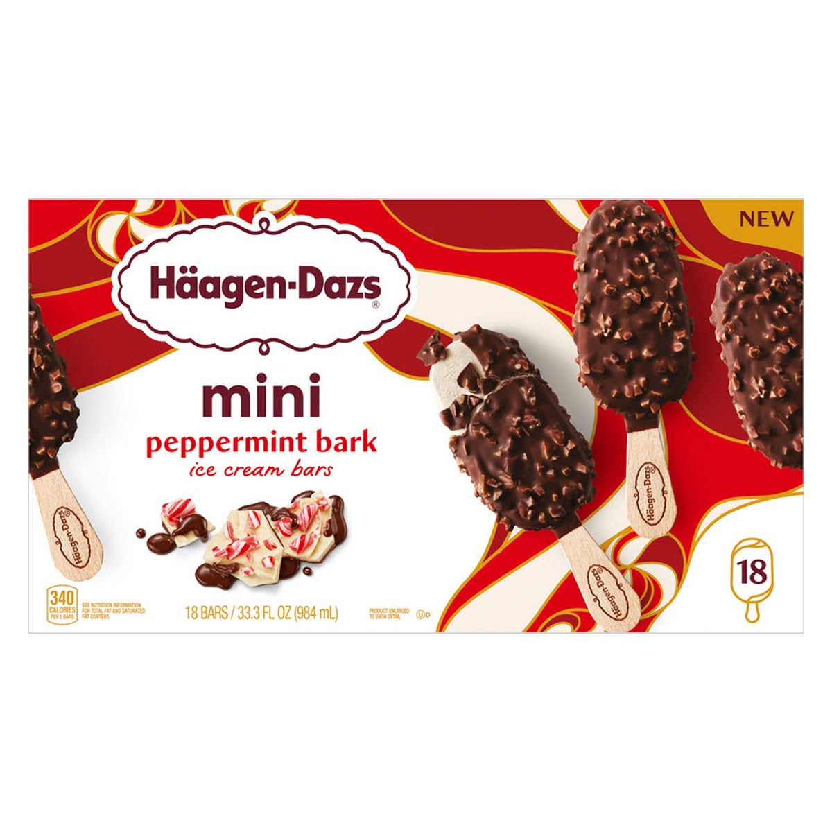 **Häagen-Dazs** Ice Cream Bar Minis, Peppermint Bark