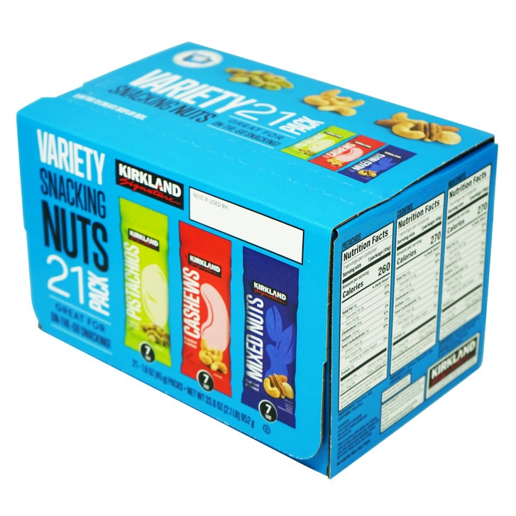 arc 5本セット230g 290g 320g 400g Kirkland Signature Snacking Nuts Variety Pack, 1.6 oz, 21-count