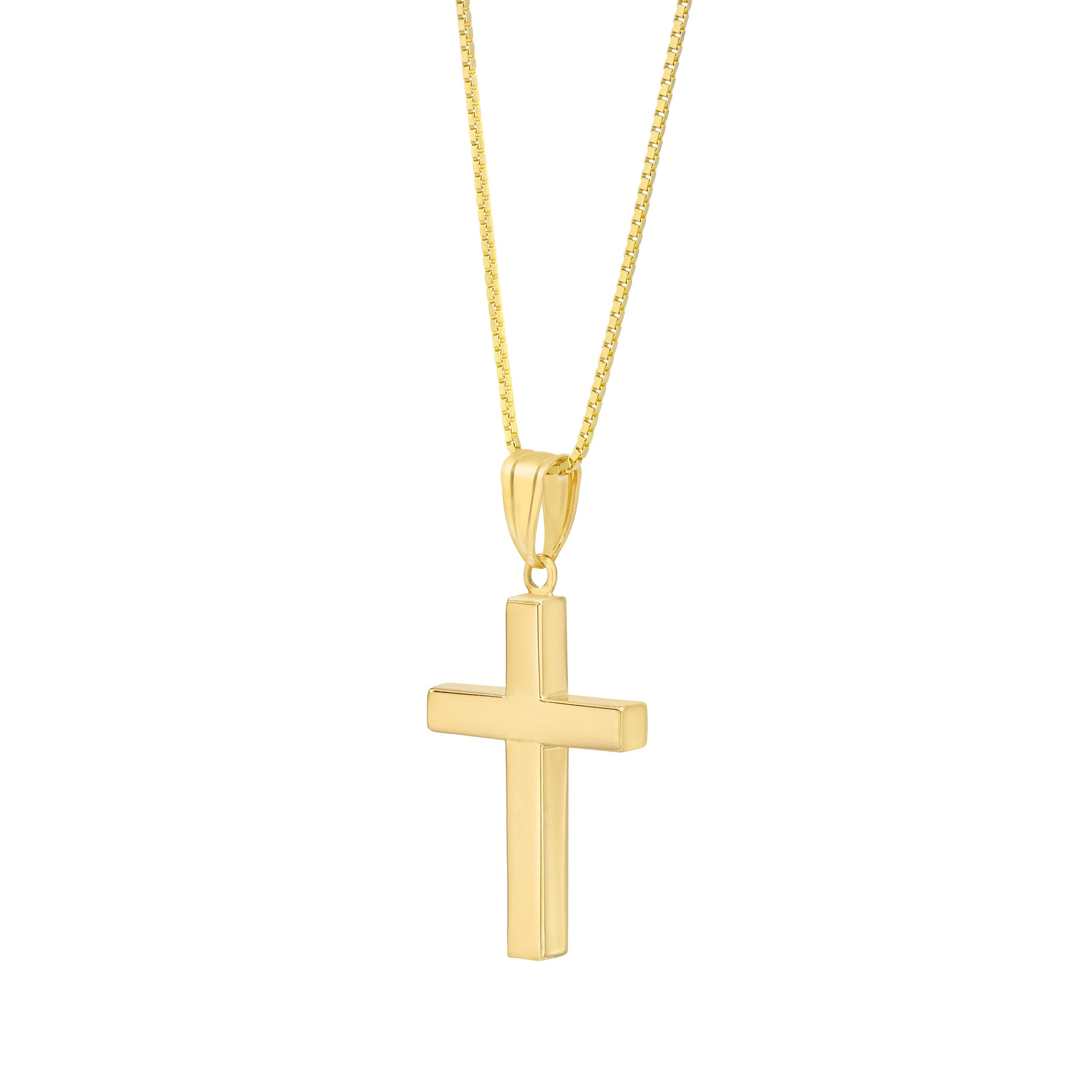14kt Gold High Polish Cross Pendant | Costco